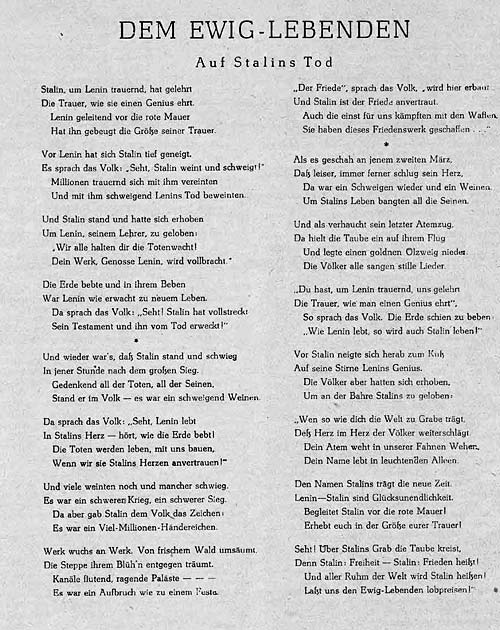 Gedichte Von Johannes R Becher